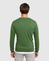 CREW NECK COTTON CASHMERE PULLOVER - PREORDER (~1-2 weeks) MENS KNITWEAR