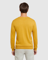 CREW NECK COTTON CASHMERE PULLOVER - PREORDER (~1-2 weeks) MENS KNITWEAR
