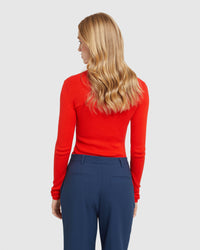 WENDY SKINNY RIB KNIT - PREORDER (~1-2 weeks) WOMENS KNITWEAR