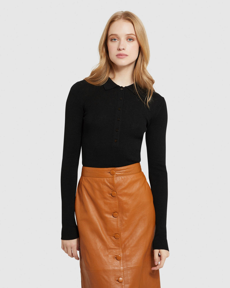 WENDY SKINNY RIB KNIT - PREORDER (~1-2 weeks) WOMENS KNITWEAR