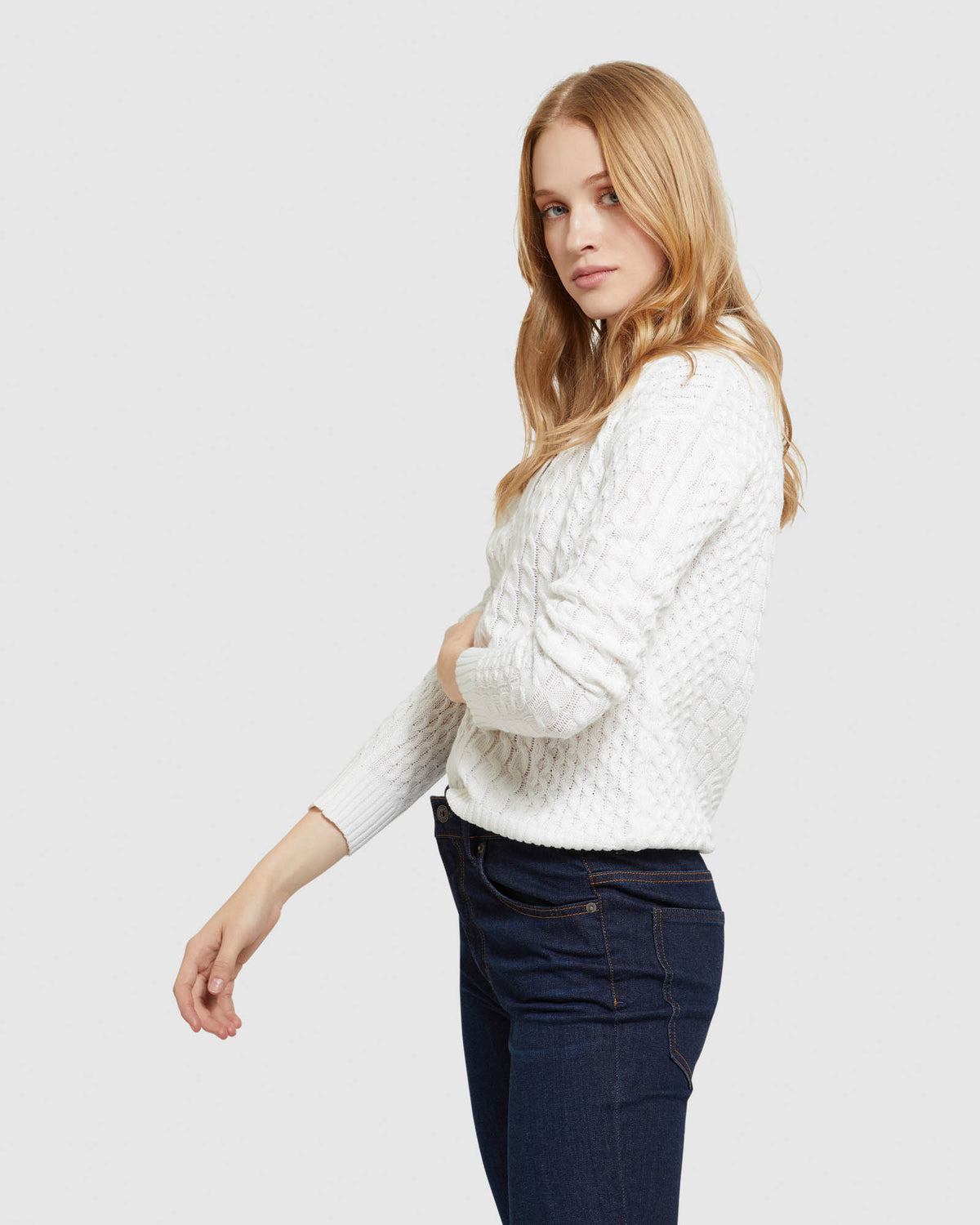 SONIA CABLE KNIT - PREORDER (~1-2 weeks) WOMENS KNITWEAR