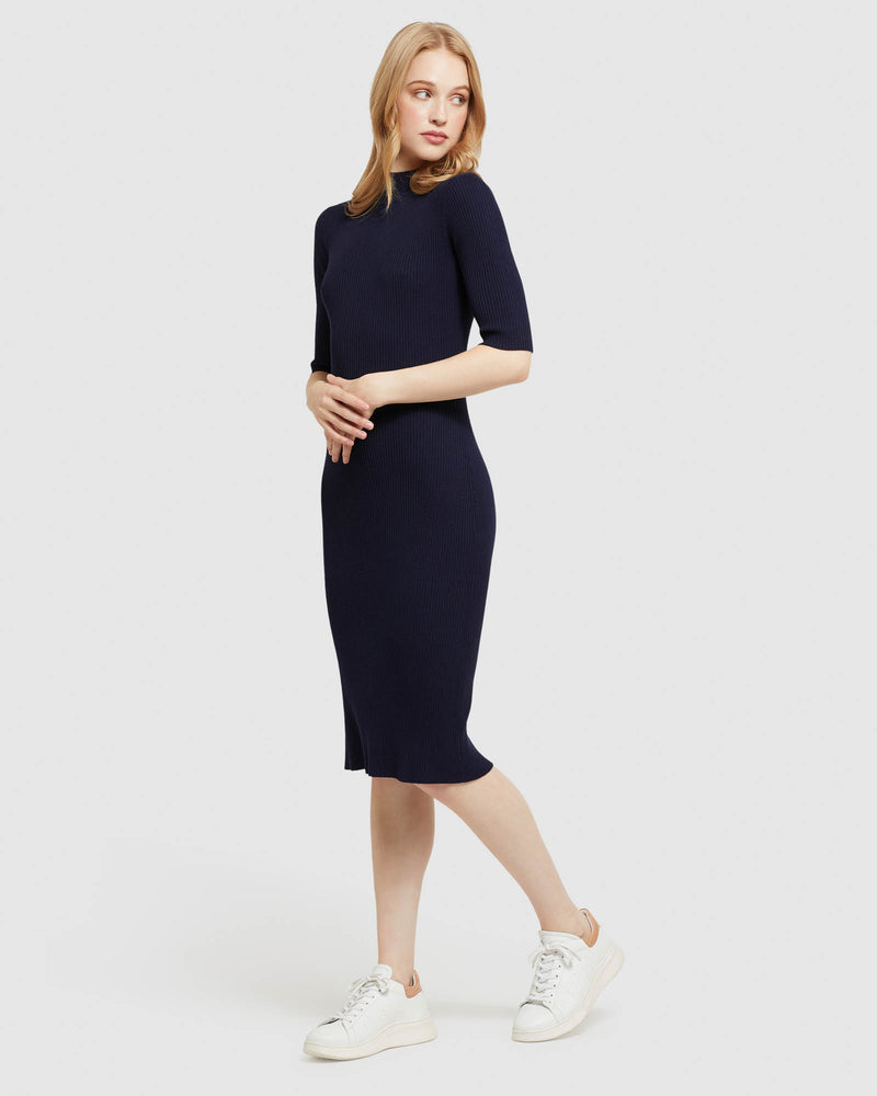 FRANKIE RIB DRESS - PREORDER (~1-2 weeks) WOMENS DRESSES