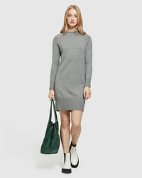LUNA KNITTED MINI DRESS WOMENS DRESSES