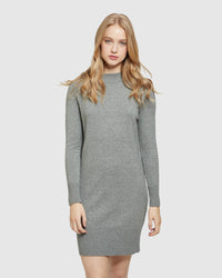 LUNA KNITTED MINI DRESS WOMENS DRESSES