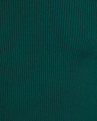 JESSICA LONG SLEEVE RIB CROP KNIT WOMENS KNITWEAR