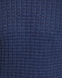 TOMMY WAFFLE CREW NECK KNIT MENS KNITWEAR