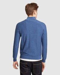 BART ZIP NECK KNIT MENS KNITWEAR