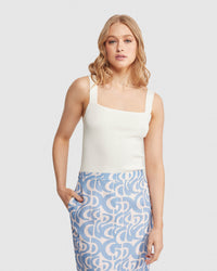 BROOKE KNIT TANK WOMENS KNITWEAR