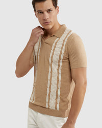 FINNIGAN KNITTED POLO MENS KNITS