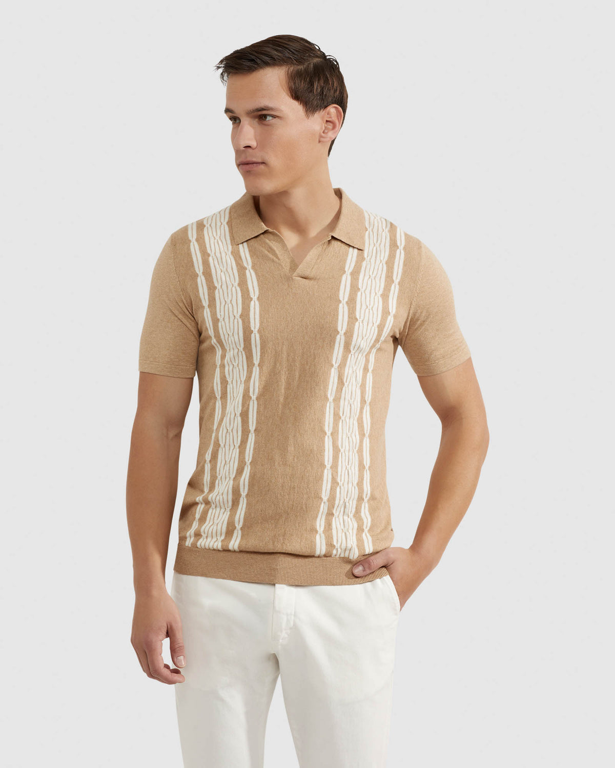 FINNIGAN KNITTED POLO MENS KNITS