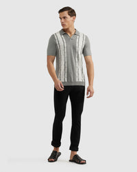 FINNIGAN KNITTED POLO MENS KNITS