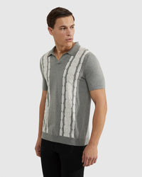 FINNIGAN KNITTED POLO MENS KNITS