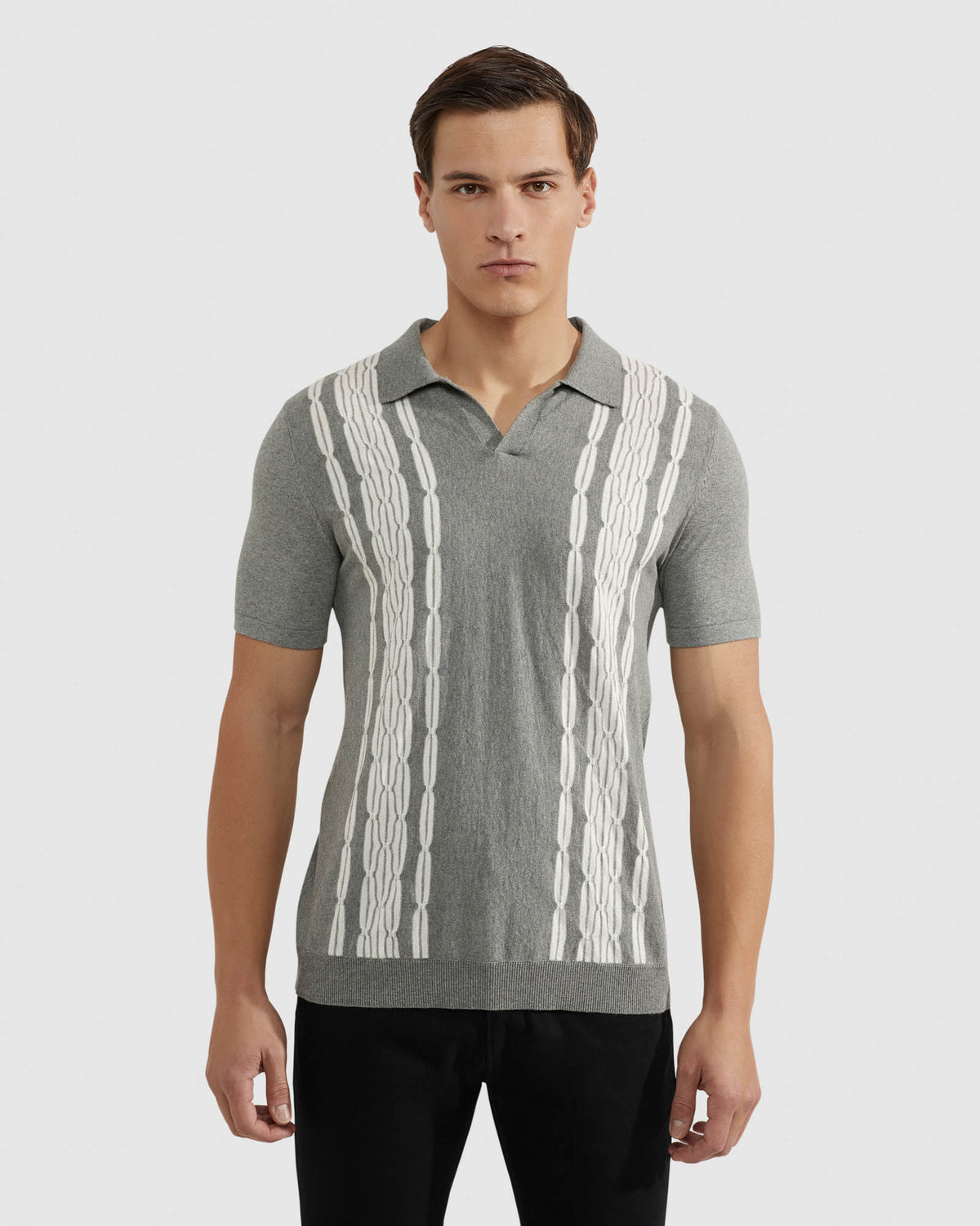 FINNIGAN KNITTED POLO MENS KNITS