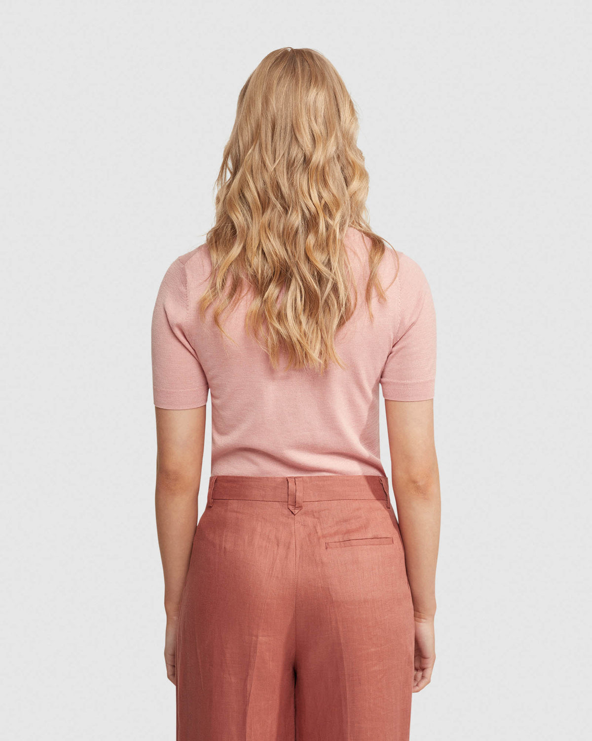 GRACE SHORT SLEEVE CASHMERE BLEND KNIT WOMENS KNITWEAR