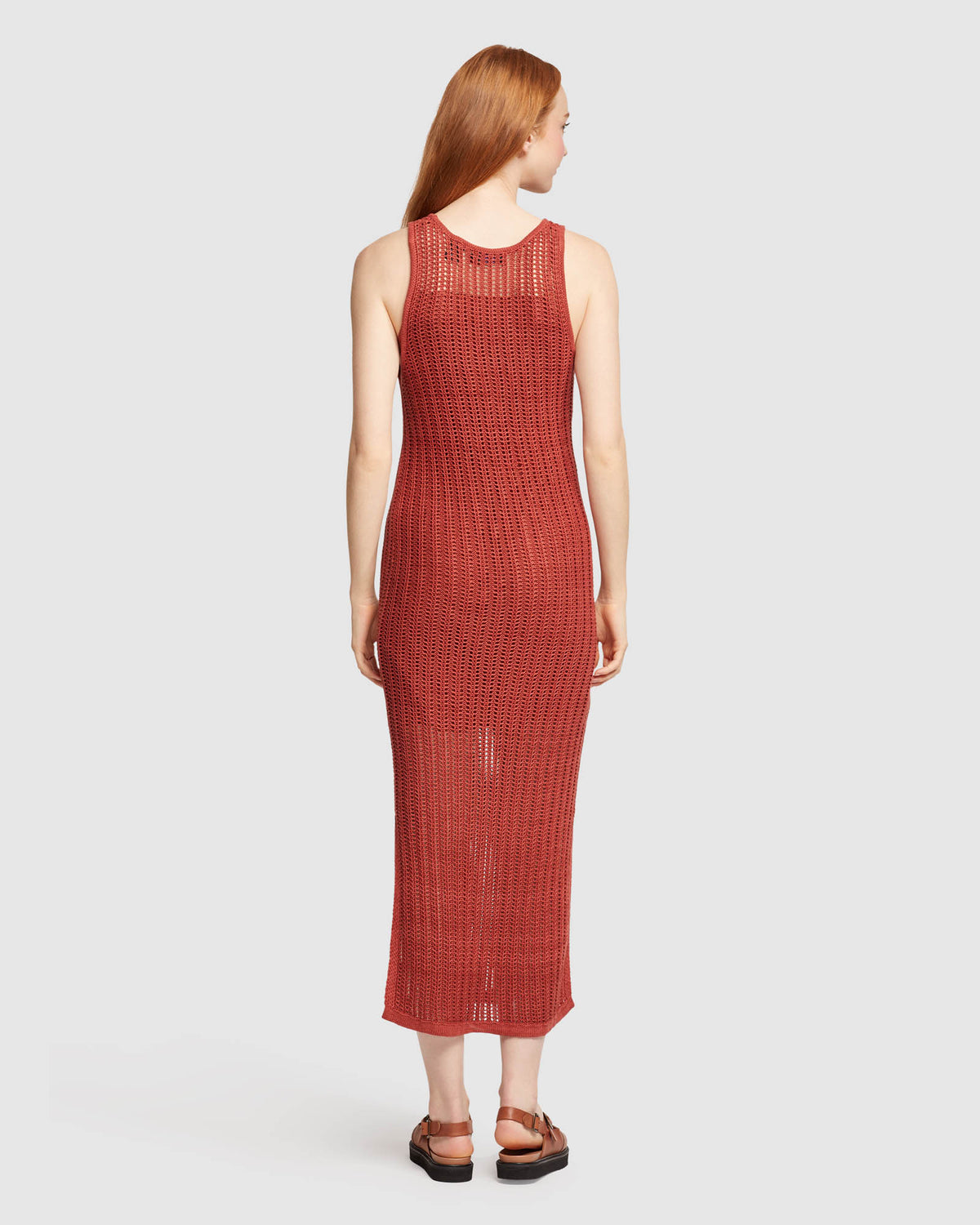 Katherine Knit Dress With Slip Oxford Shop Katherine Knit Dress With Slip Oxford Shop