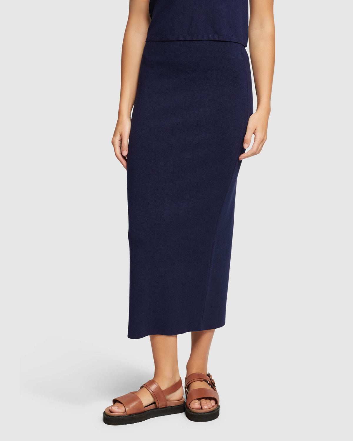 MILLIE KNITTED TUBE SKIRT WOMENS SKIRTS