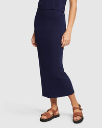 MILLIE KNITTED TUBE SKIRT WOMENS SKIRTS