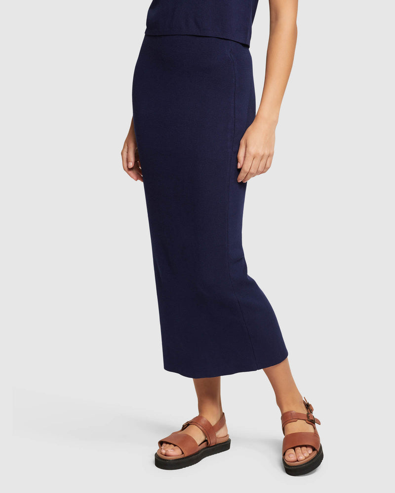 MILLIE KNITTED TUBE SKIRT WOMENS SKIRTS