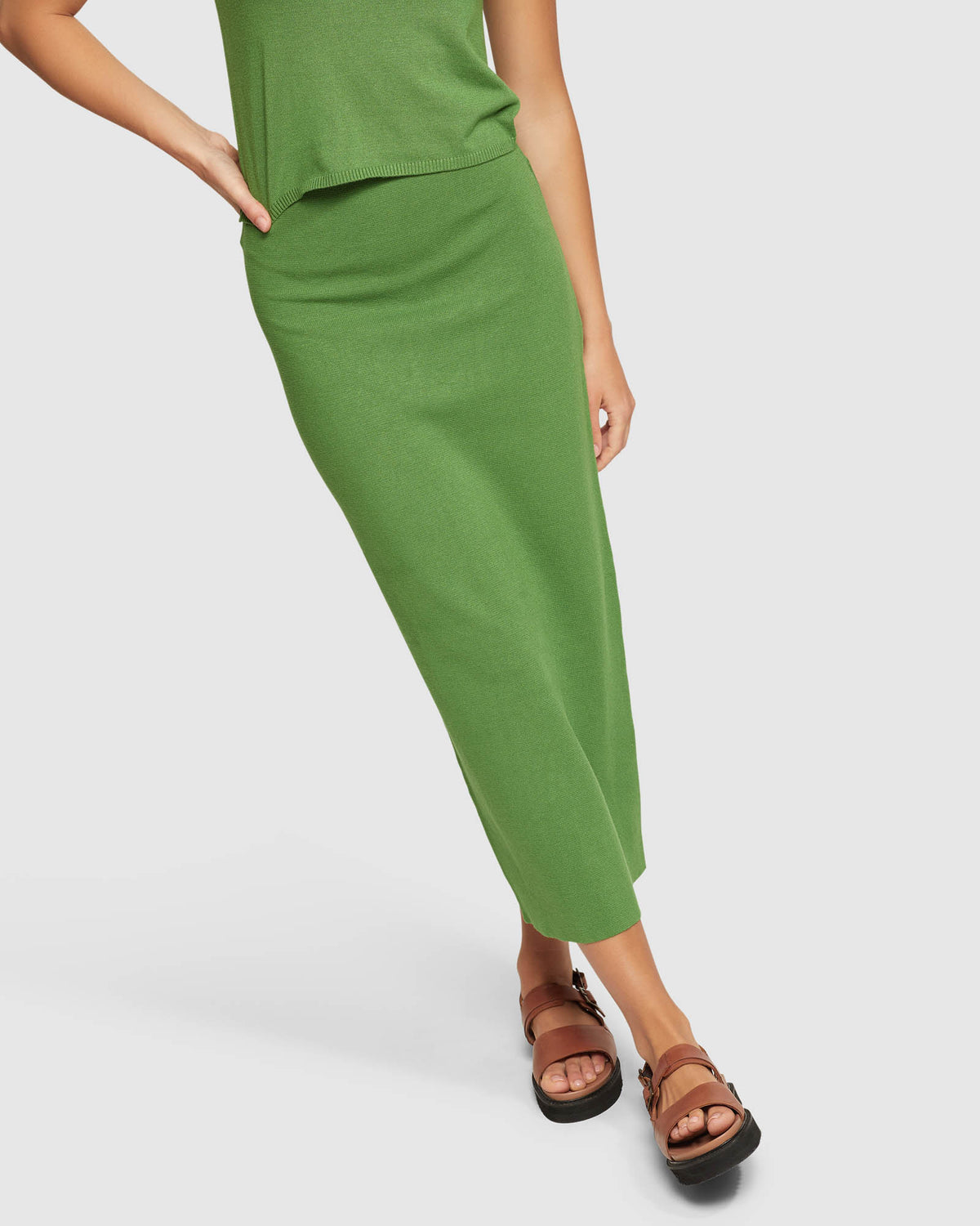 MILLIE KNITTED TUBE SKIRT WOMENS SKIRTS