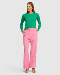 EMILY CREW NECK KNIT WOMENS KNITWEAR