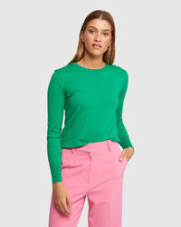 EMILY CREW NECK KNIT WOMENS KNITWEAR