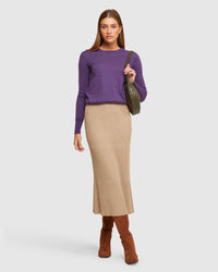 EMILY CREW NECK KNIT WOMENS KNITWEAR