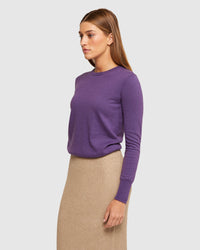 EMILY CREW NECK KNIT WOMENS KNITWEAR