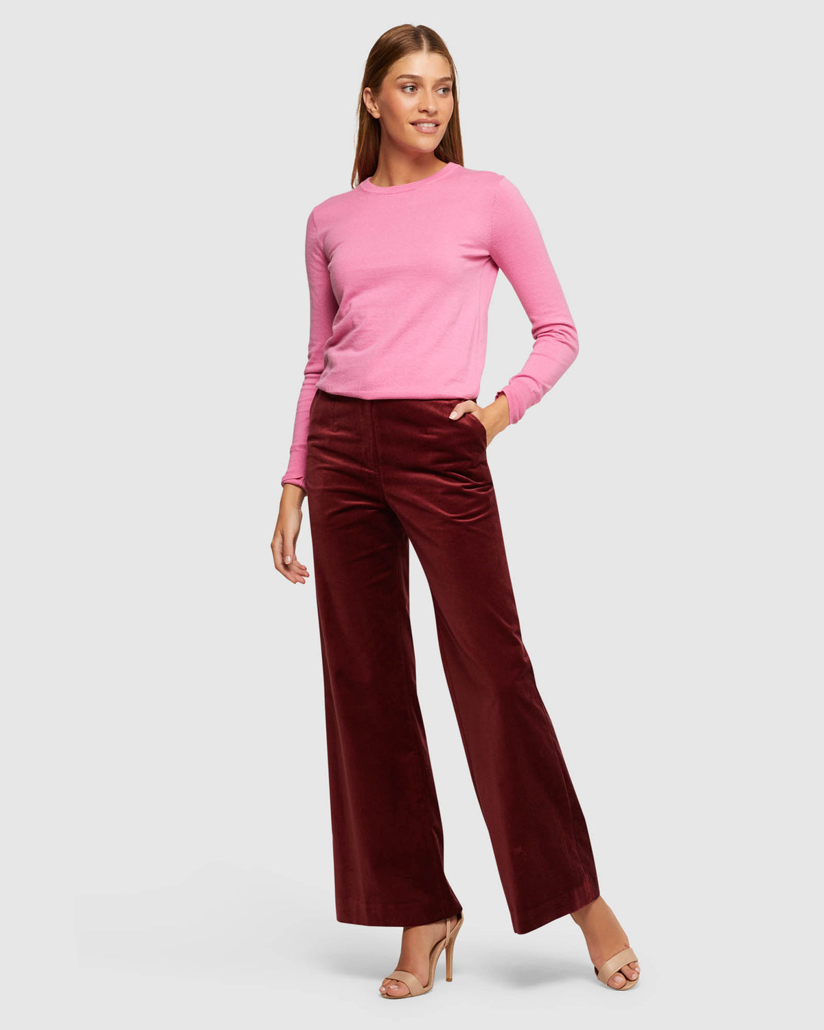 EMILY CREW NECK KNIT WOMENS KNITWEAR