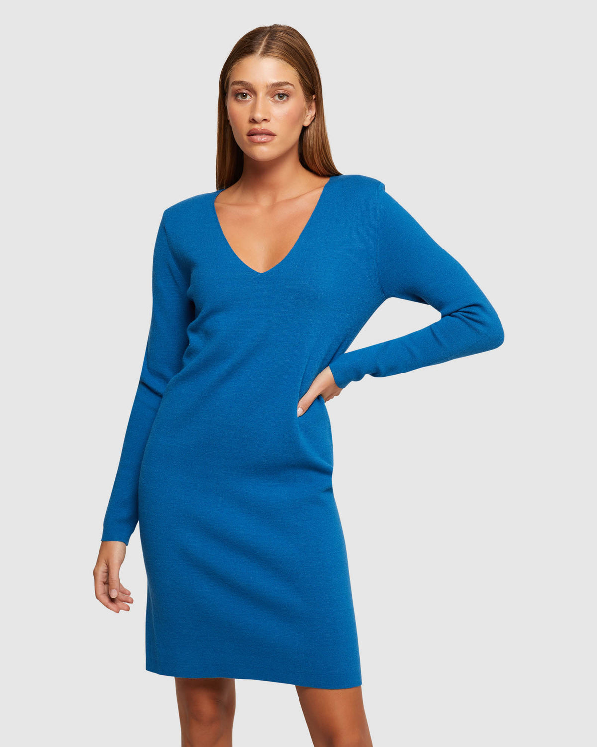 RAQUEL KNITTED MINI DRESS WOMENS DRESSES