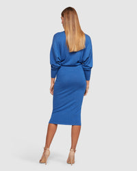TESS KNITTED DRESS WOMENS DRESSES