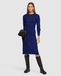 NINA KNITTED DRESS WOMENS DRESSES
