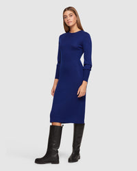 NINA KNITTED DRESS WOMENS DRESSES