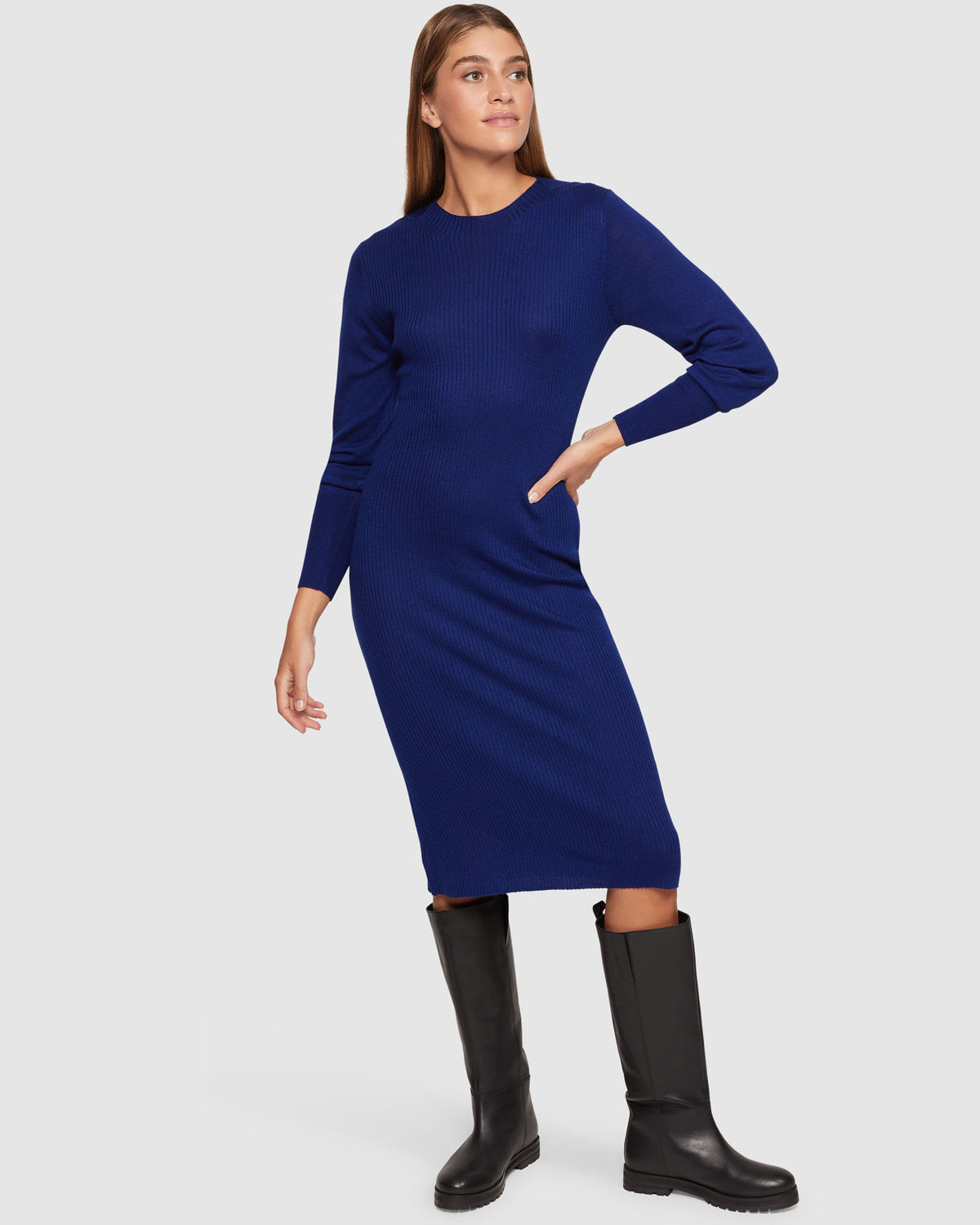 NINA KNITTED DRESS WOMENS DRESSES