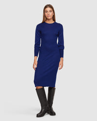 NINA KNITTED DRESS WOMENS DRESSES