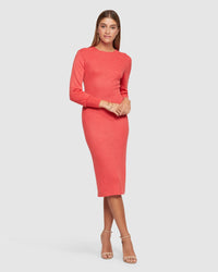 NINA KNITTED DRESS WOMENS DRESSES