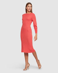 NINA KNITTED DRESS WOMENS DRESSES