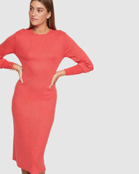 NINA KNITTED DRESS WOMENS DRESSES