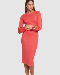 NINA KNITTED DRESS WOMENS DRESSES