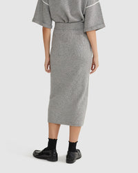 BIRDIE TRIM MIDI SKIRT WOMENS SKIRTS