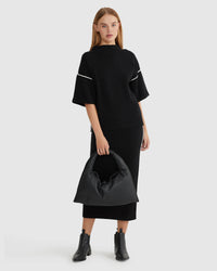 BIRDIE TRIM MIDI SKIRT WOMENS SKIRTS