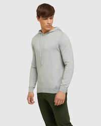 LOUIE COTTON CASHMERE HOODIE