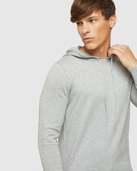 LOUIE COTTON CASHMERE HOODIE