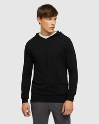 LOUIE COTTON CASHMERE HOODIE
