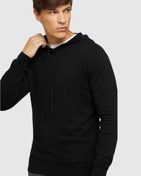 LOUIE COTTON CASHMERE HOODIE
