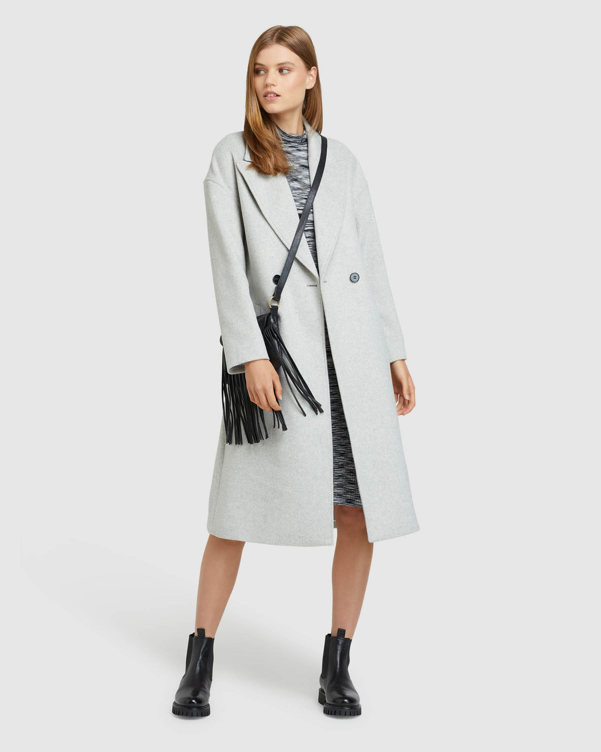 PENNY KNITTED TURTLE NECK DRESS