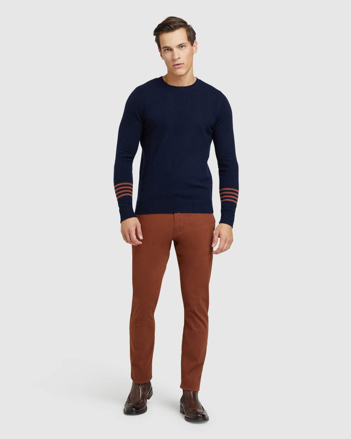 HARTLEY CONTRAST STRIPE KNIT