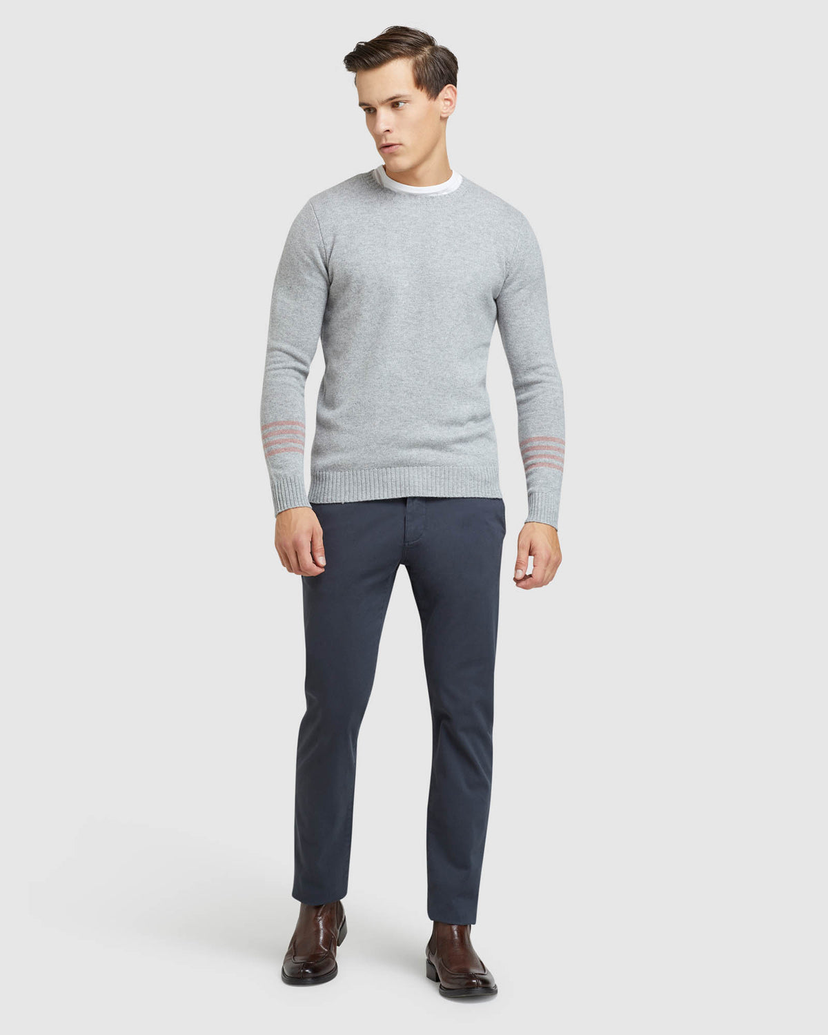 HARTLEY CONTRAST STRIPE KNIT