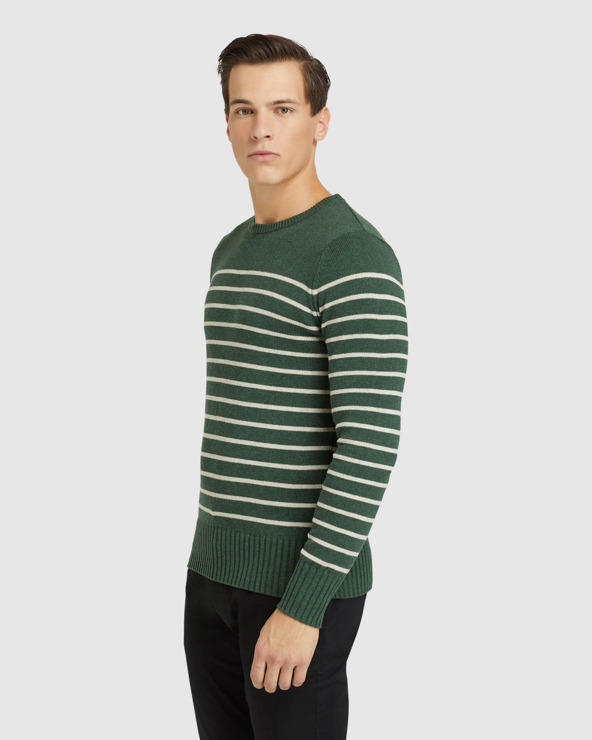 CARLO STRIPED KNIT