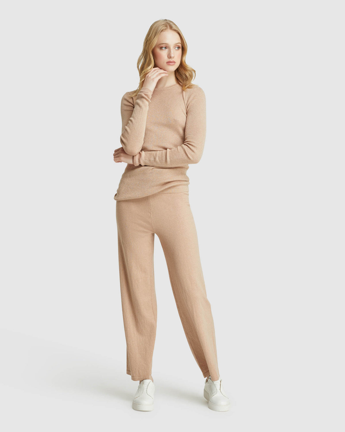 ARIA KNITTED LOUNGE PANTS – Oxford Shop