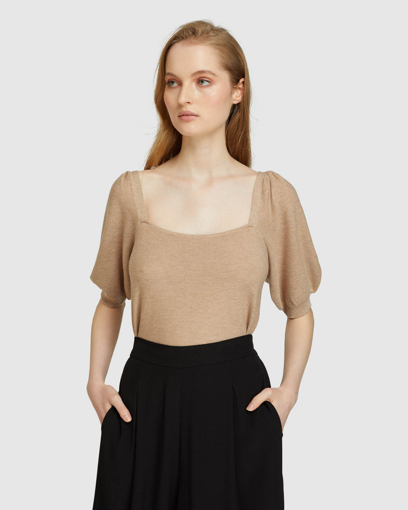 ALLY SHORT SLEEVE TOP